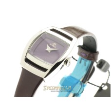 BREIL Lady quarzo acciaio cinturino vernice bordeaux 2519251063 new